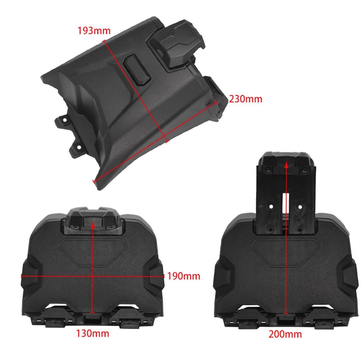 Electronic Device Holder with Integrated Storage Models Smartphone Navigation Stand 2017-2021 for Can Am Maverick X3