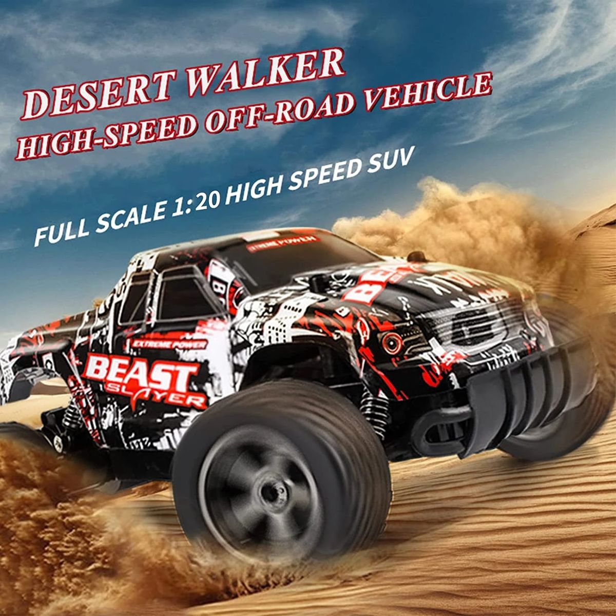Car LR-C004R Remote Control Car 1:20 4ch 2.4ghz 20km/h Off Buy Off-Road Control Trucks Boys Toys For Children Blue