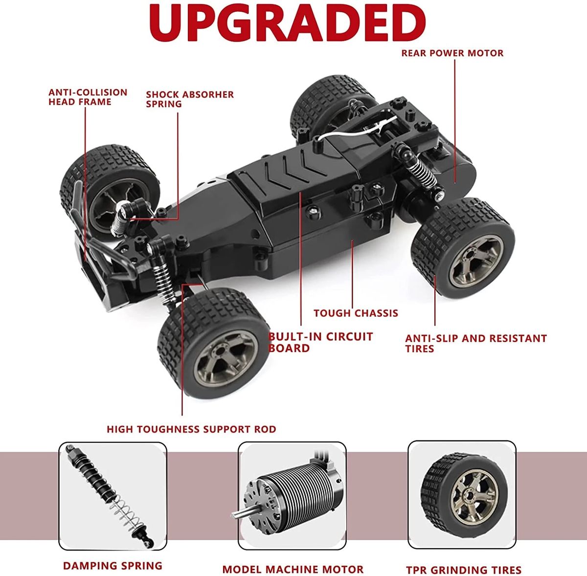 Car LR-C004R Remote Control Car 1:20 4ch 2.4ghz 20km/h Off Buy Off-Road Control Trucks Boys Toys For Children Blue