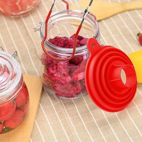 Canning Jar Lifter With Grip Handles And 3 Size