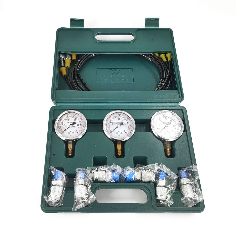 Hydraulic Pressure Gauge Kit Excavator Hydraulic Kit