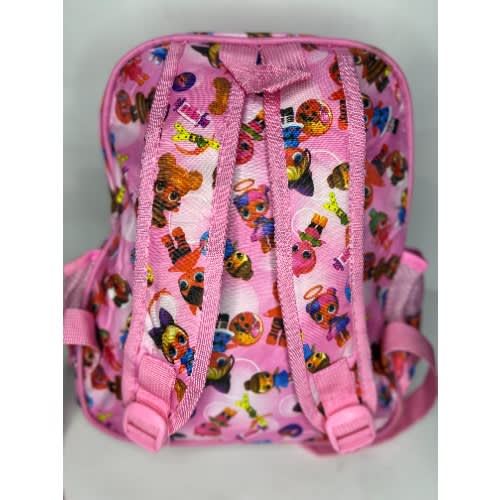 Cartoon Themed Backpack For Kids - Multicolour