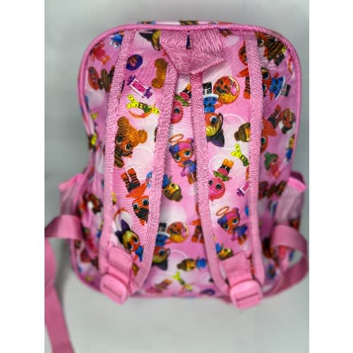 Cartoon Themed Backpack For Kids - Multicolour