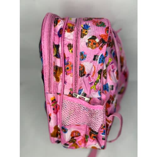 Cartoon Themed Backpack For Kids - Multicolour