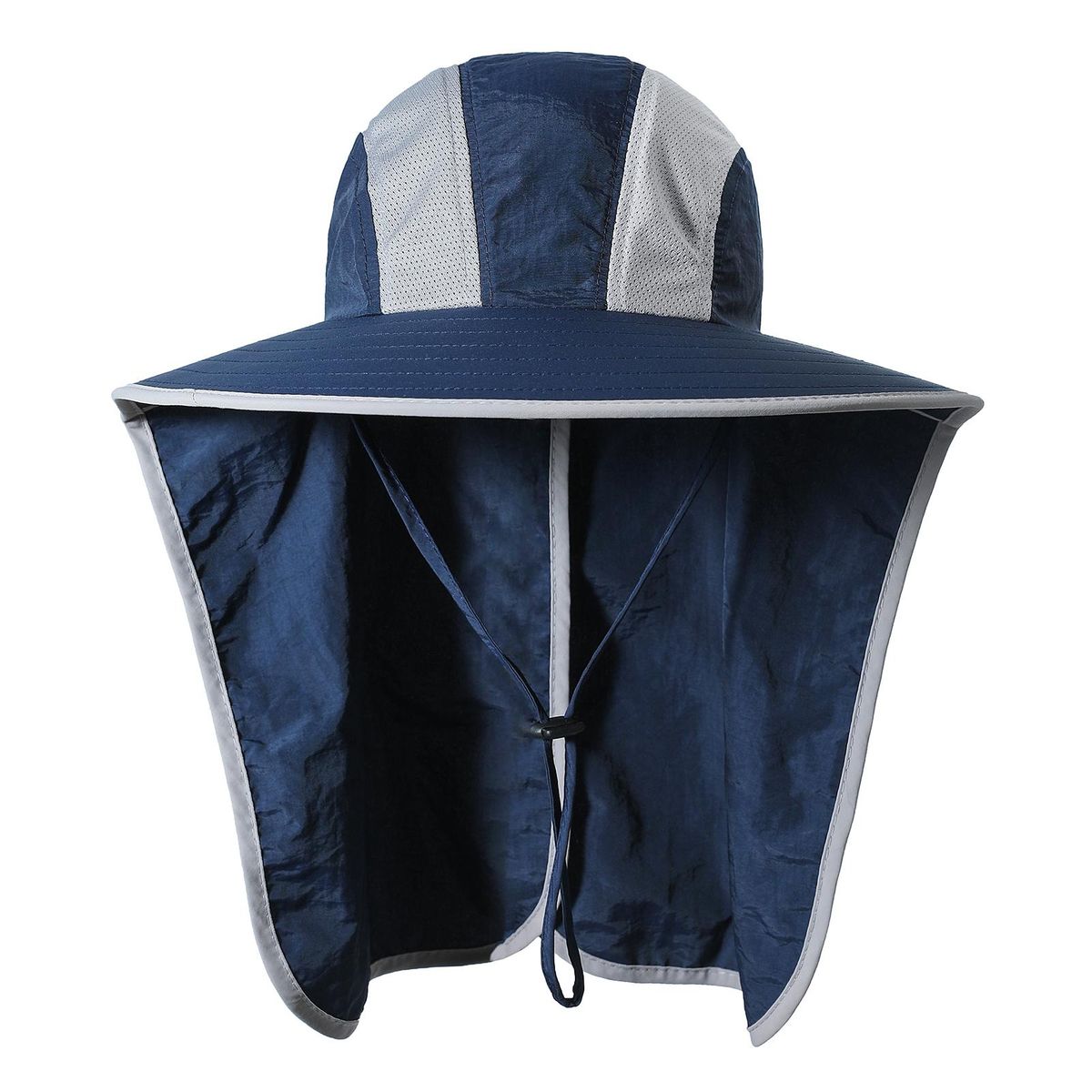Wide Brim Sun Hat with Neck Flap Men Women UV Protection Sun Hat for Camping Hiking Fishing