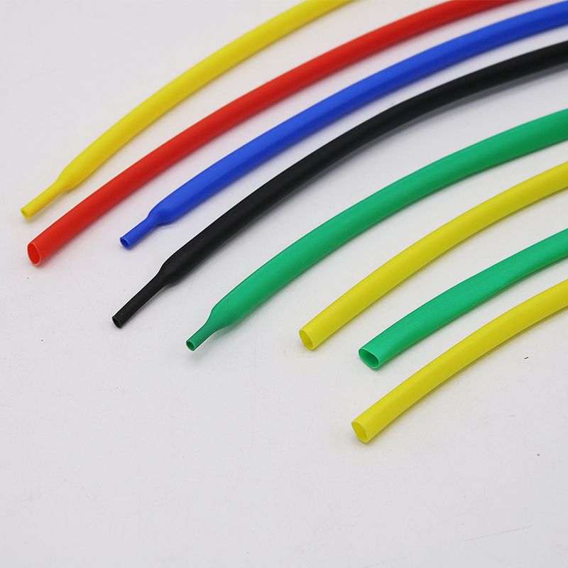 1 Meter Heat Shrink 2:1 Transparent Heat-shrink Tubing Set Glue Adhesive 1,2,3,5,8mm,10mmpvc White Shrinkable Cable Sleeve
