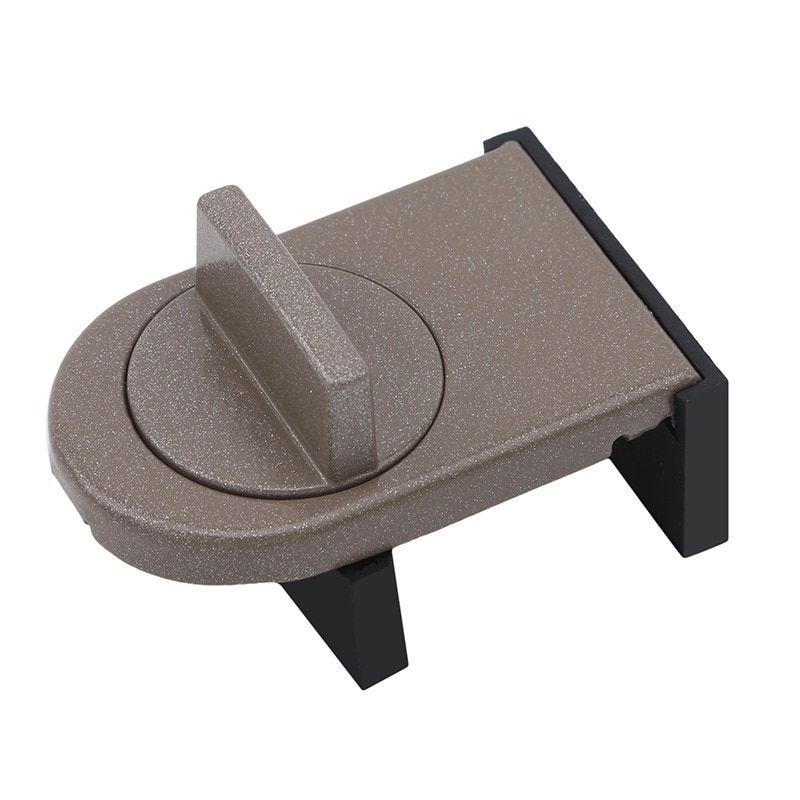 Universal Window Handle Lock Casement Window Lock Wheel Handle Black Hardware