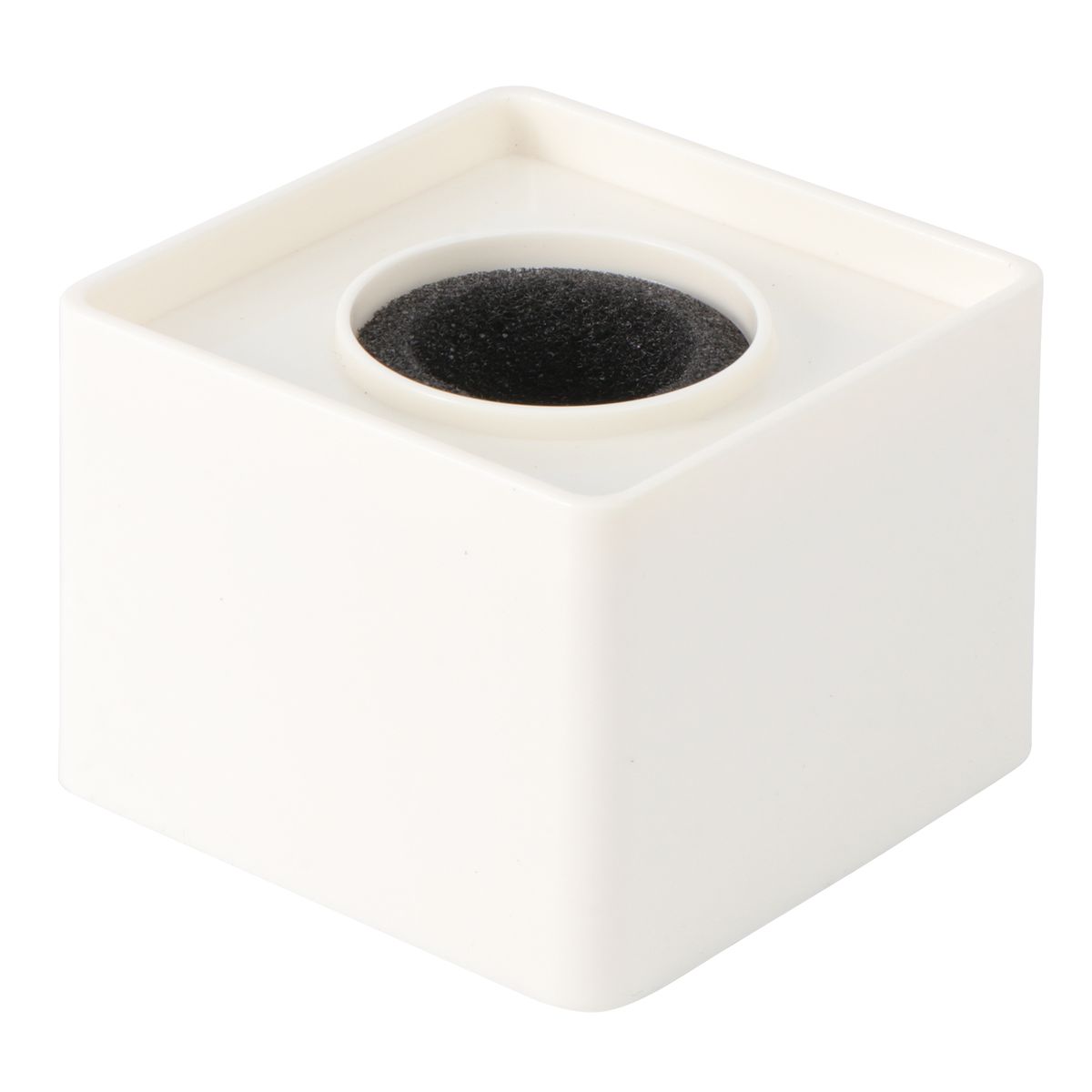 Microphone Logo Flag Mic Station Cube Square Interview Abs Shaped Molding Injection Portable Stand Box Holder Custom Triangular