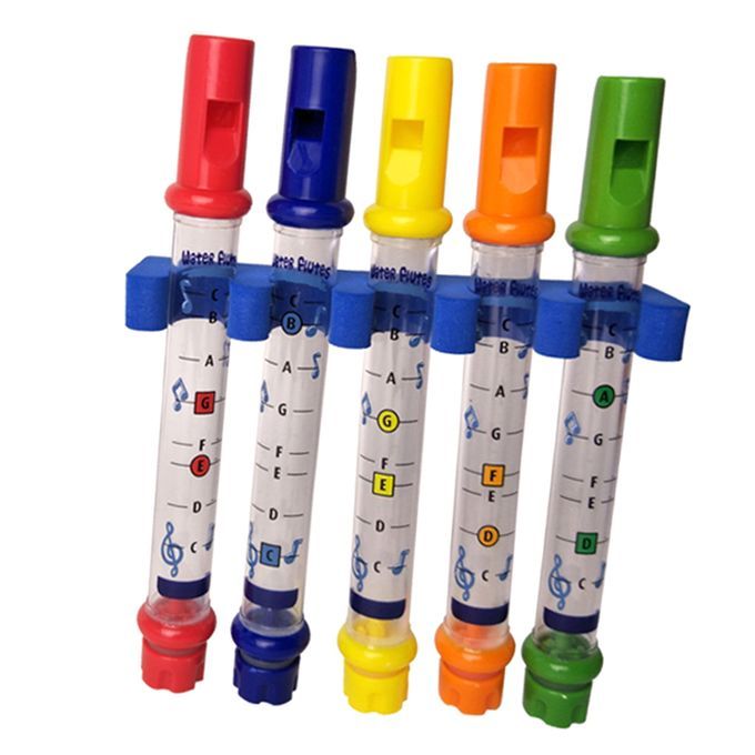 5pcs Baby Kids Water Flutes Bath Toys Fun Bath Tub Musical