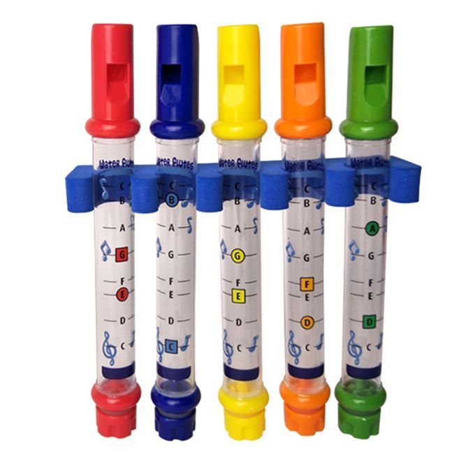5pcs Baby Kids Water Flutes Bath Toys Fun Bath Tub Musical