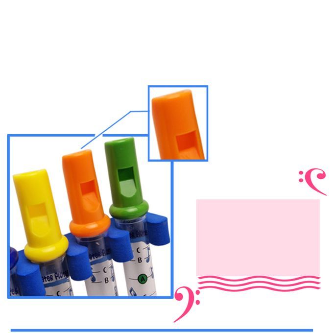 5pcs Baby Kids Water Flutes Bath Toys Fun Bath Tub Musical