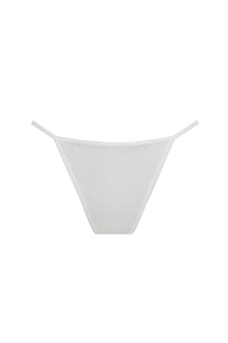 3 Piece Woman Casual String Package Slip - Beige
