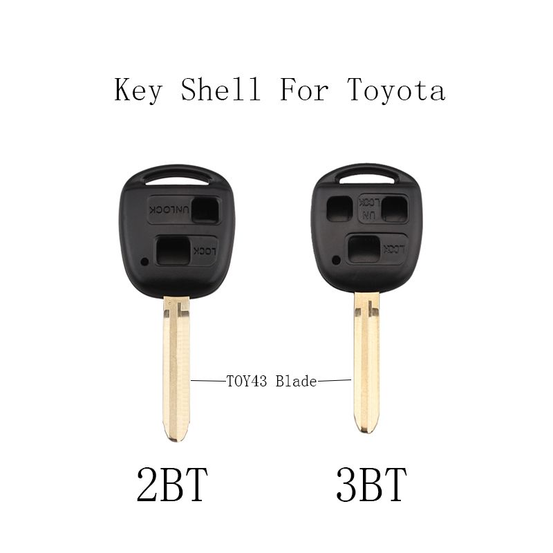 2/3 Buttons Remote Key Keyless Fob For Toyota Camr