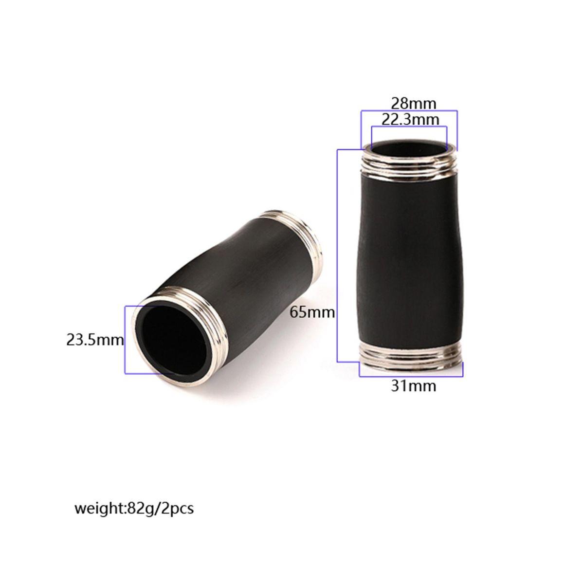 Bakelite Clarinet Adjustable Clarinet Tuning Tube For