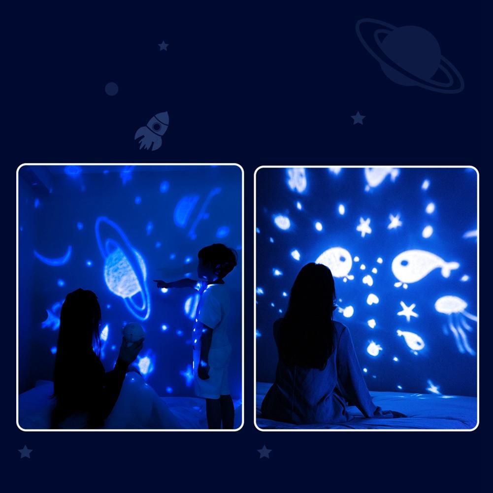 Astronaut Star Galaxy Projector Starry Night Light Room