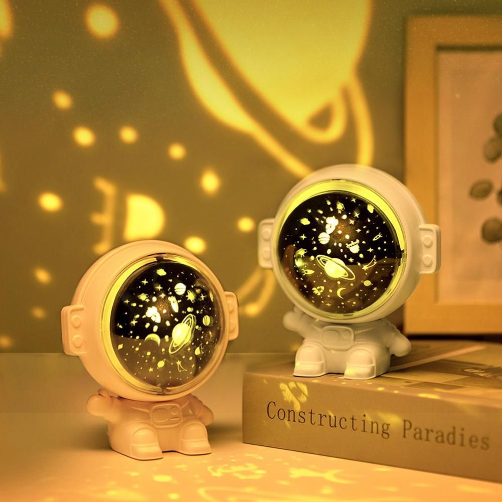 Astronaut Star Galaxy Projector Starry Night Light Room