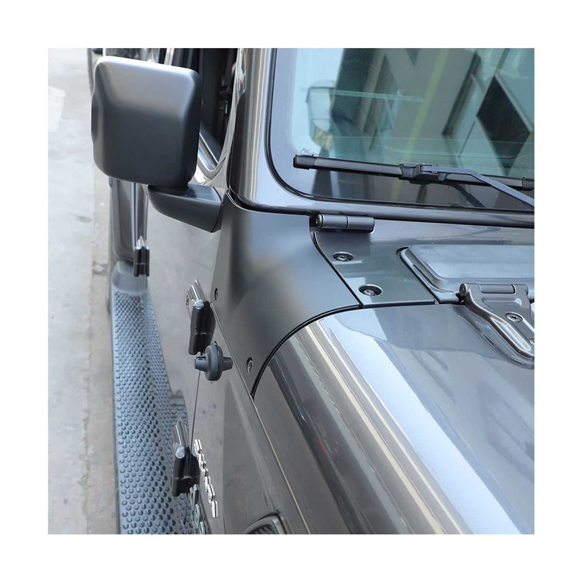 Cowl Cover Body Armor for 2018-2022 Wrangler JL & JT 2/4