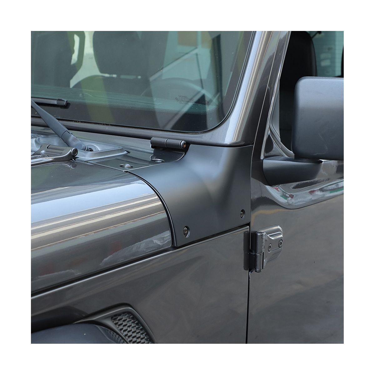 Cowl Cover Body Armor for 2018-2022 Wrangler JL & JT 2/4