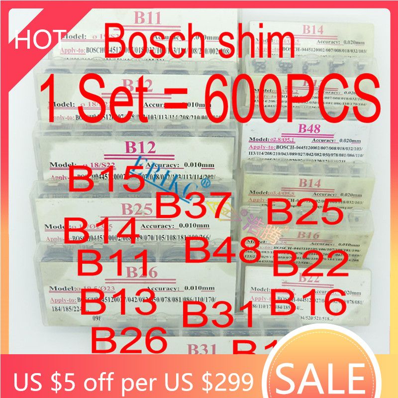 Erikc Injector Shims Gaskets B11 B12 B13 B14 B16 B
