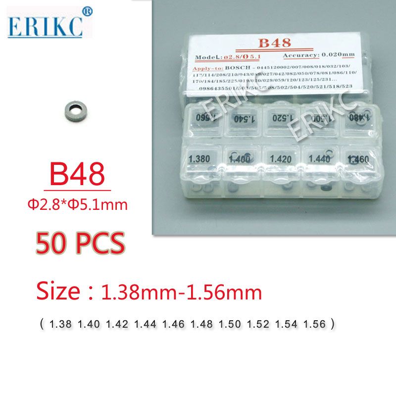 Erikc Injector Shims Gaskets B11 B12 B13 B14 B16 B