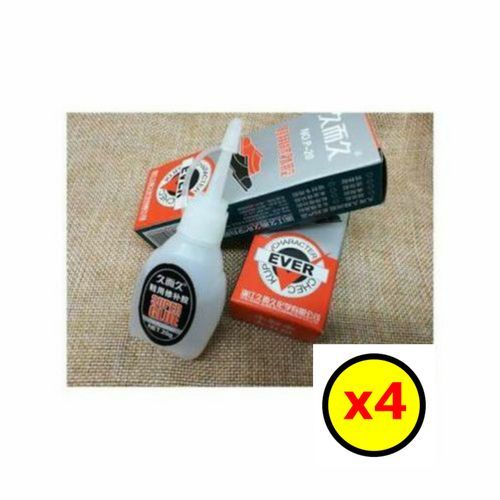 Super Glue, Top Choice All Materials Glue - 4 Pieces