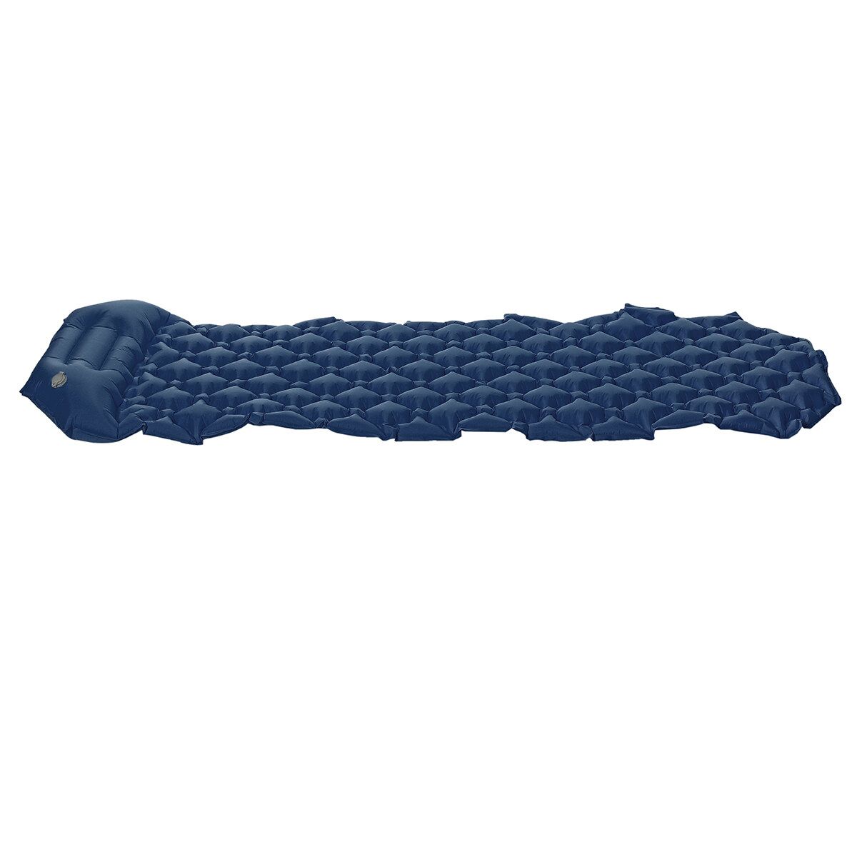 Camping Air Mattress With Pillow Strap Backpack Outdoor Camping Hiking Blue