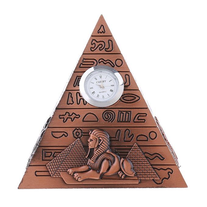 Egyptian Pyramid Piggy Bank Collectibles Wedding Favors Kids Copper
