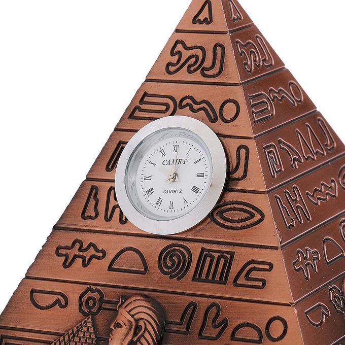 Egyptian Pyramid Piggy Bank Collectibles Wedding Favors Kids Copper