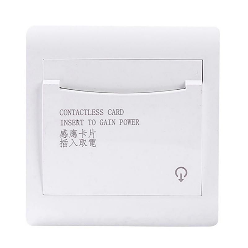 with 3 Card Hotel House Room Wall Reader Switch 40A Energy Saving Insert Key for Power