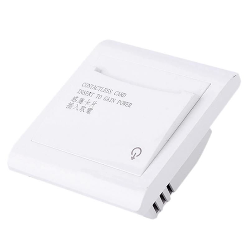 with 3 Card Hotel House Room Wall Reader Switch 40A Energy Saving Insert Key for Power