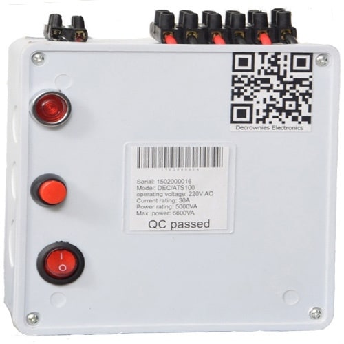 Automatic Changeover-DEC/ATS100