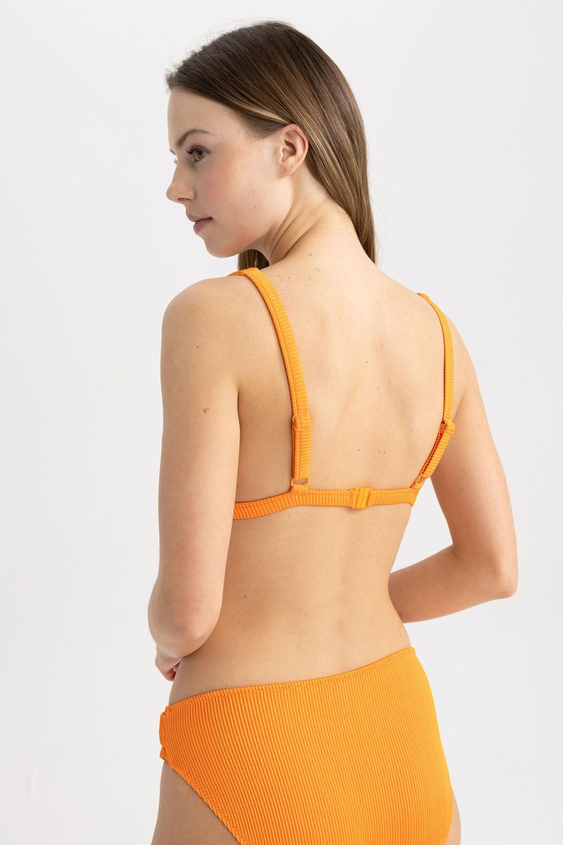 Woman Special Collection Regular Fit Bikini Top - Orange