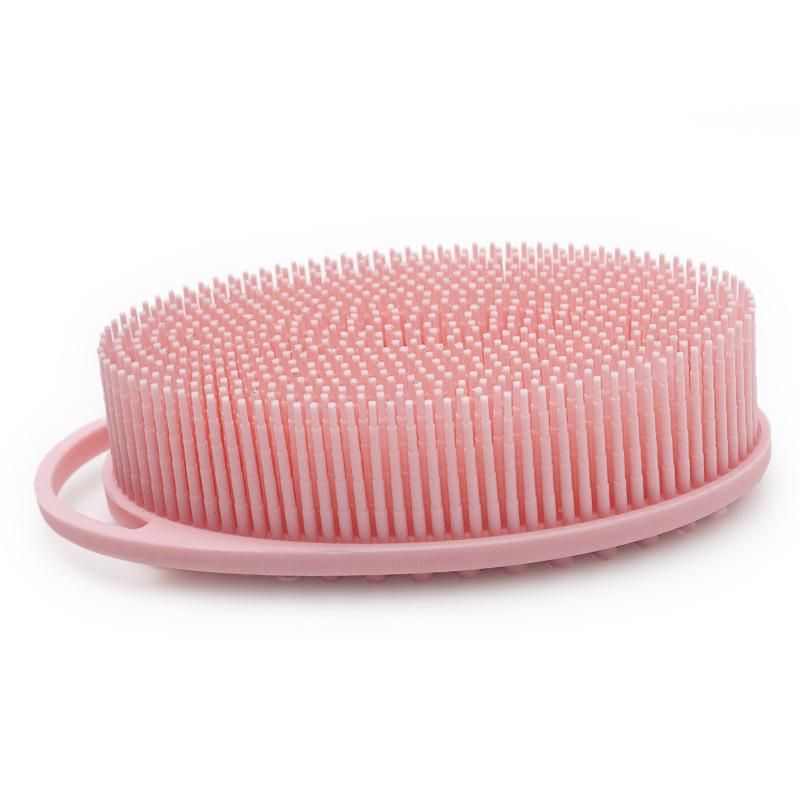 Hooked Massage Soft Hair Comfortable Bath Massage Tool for Children and Adults Silicone Hair Wash and Bath Brush