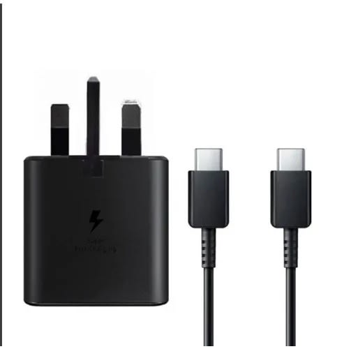 Samsung Galaxy Note 10 / Note 10 Plus 25w Fast Uk Charger - Black - Ep-ta800