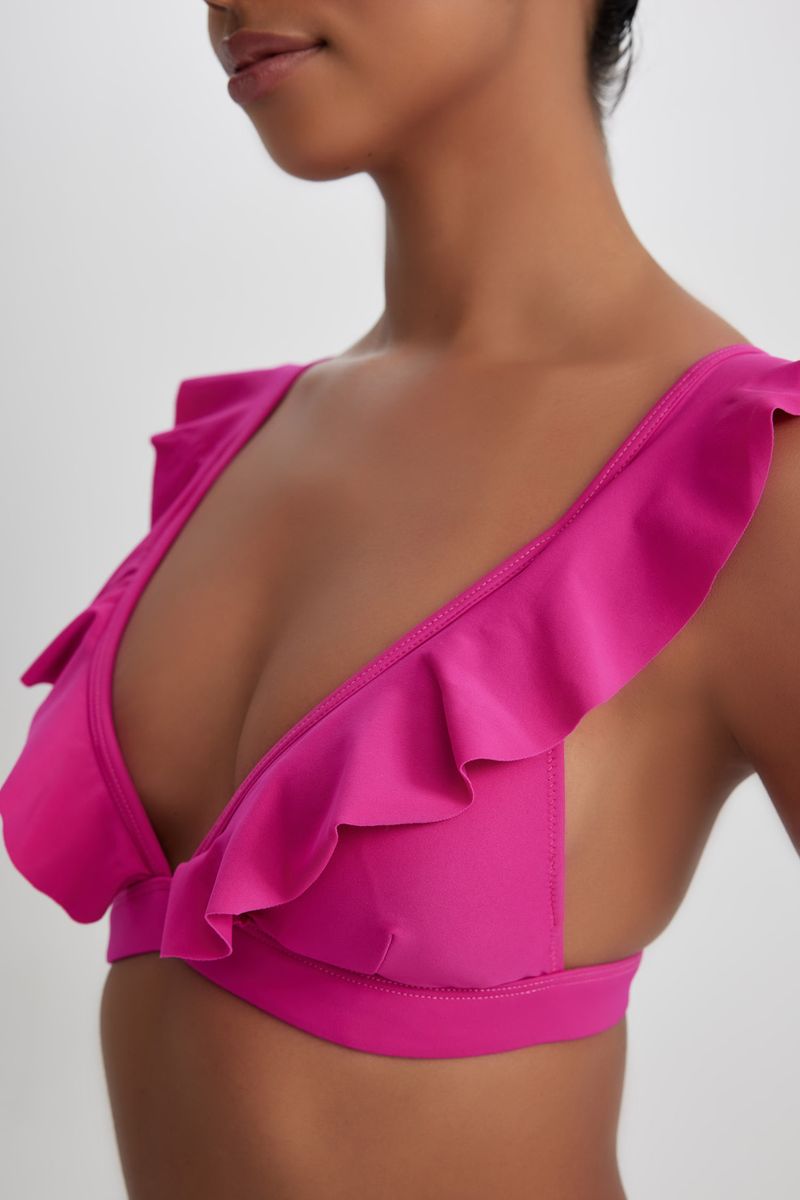 Woman Special Collection Regular Fit Bikini Top - Pink