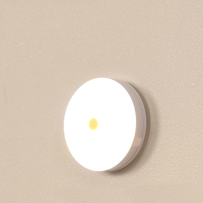 USB Rechargeable Dimmable Touch Control Wall Puck LED Night