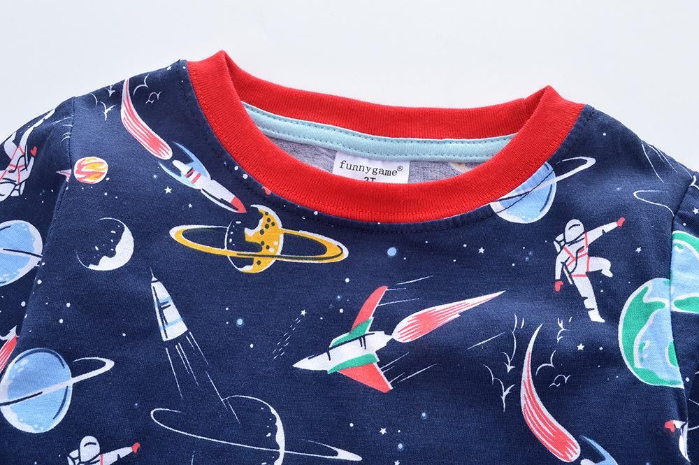 Girl's long-sleeved dress children's clothing children European and American children's pr