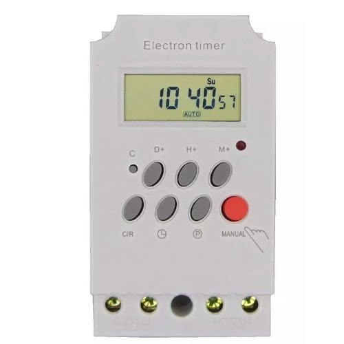 7 Days Digital Programmable Timer Switch - 220V/25A