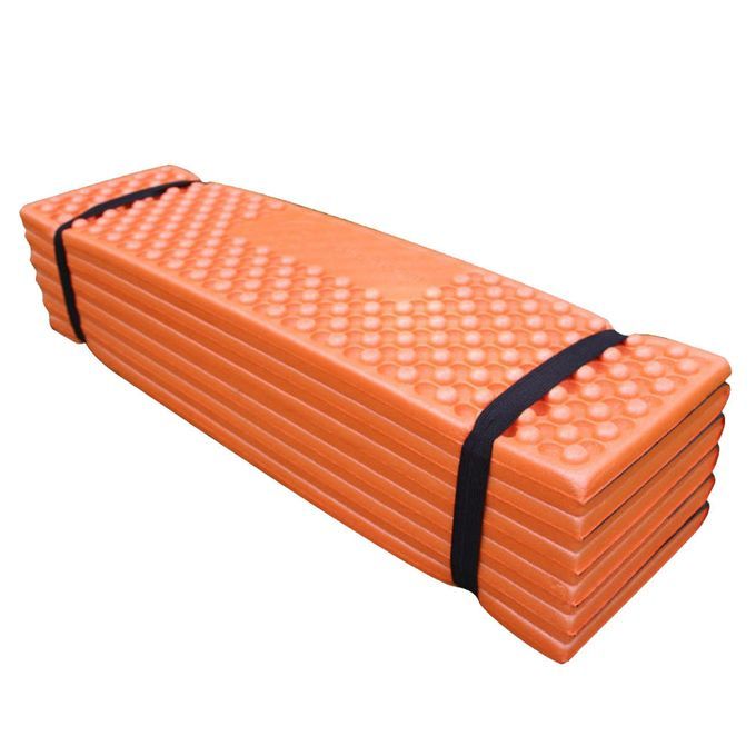 Folding Cell Foam Camping Mat Beach Tent Waterproof  Sleeping Orange