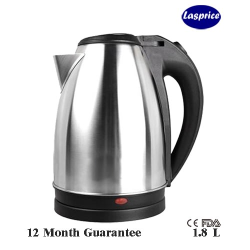 Stainless Steel Electric Kettle Jug - 1.8L