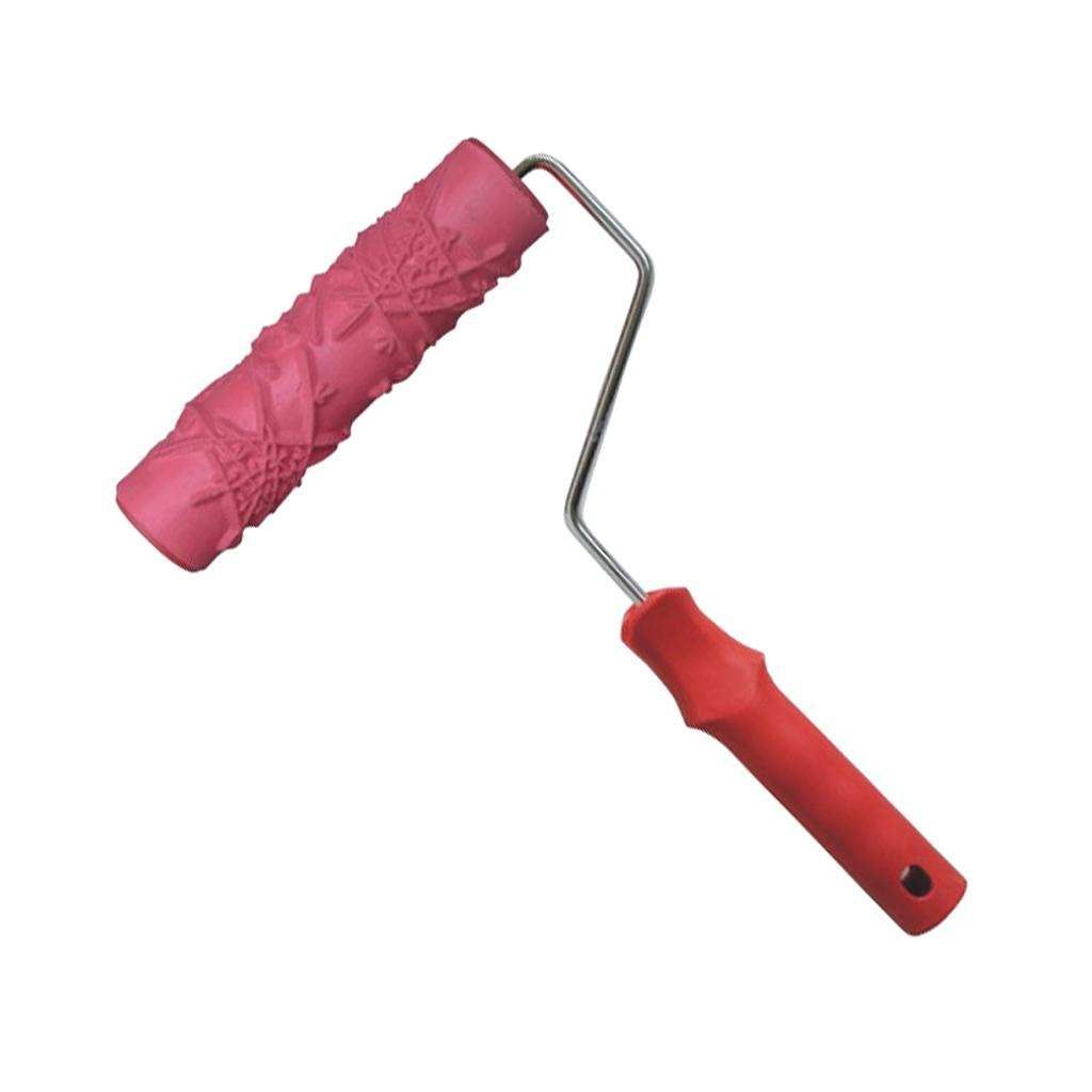 7 Inch Wall Furniture Decorative  Roller With Design #2 PR484