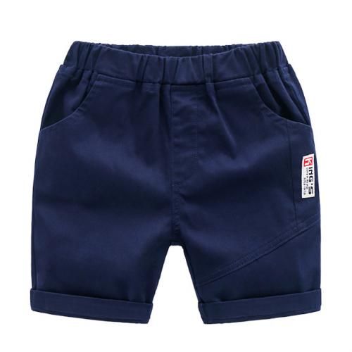 Cotton Boy Short- Navy Blue