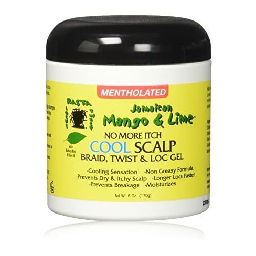 No More Itch Cool Scalp Braid Twist & Lock Gel, 6 Ounce