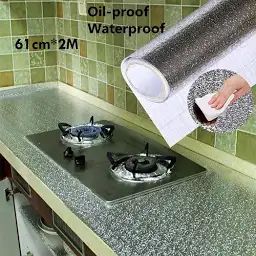 Water Proof,Oil Proof Kitchen Foil Wallpaper