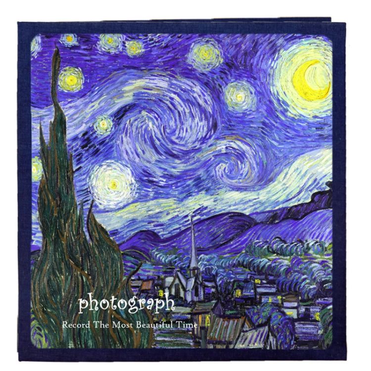DIY Handmade Photo Album , Colour:18 Inch Starry Sky