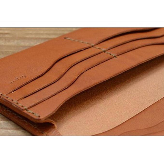 4pcs Handmade Leather Craft Acrylic Purse Long Wallet Mould Stencil