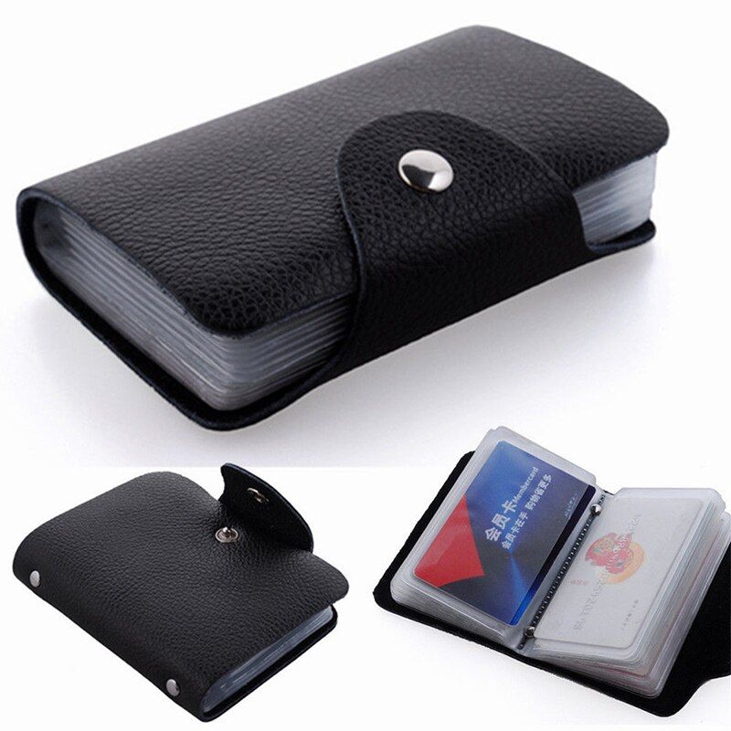 1pcs Credit Card Case Soft Pocket ID Holder Bag