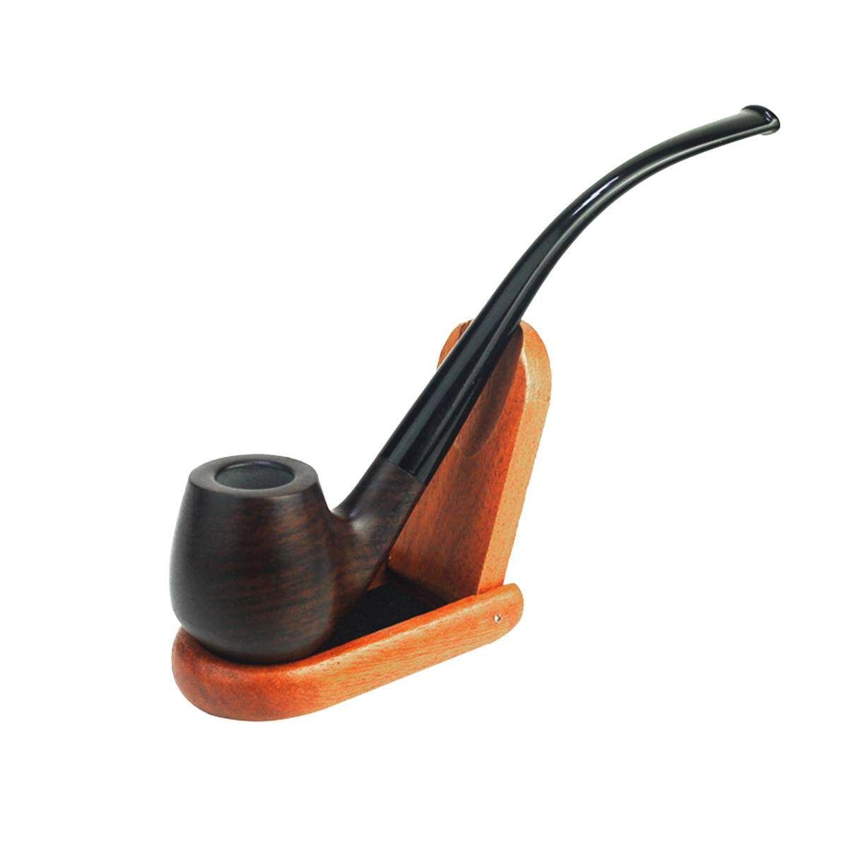 Ebony Wooden Man High-ended Cigarettes Cigar Pipes Gift