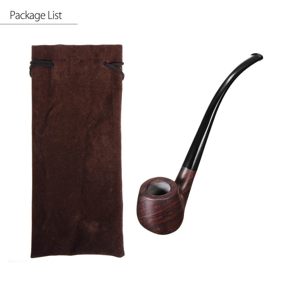 Ebony Wooden Man High-ended Cigarettes Cigar Pipes Gift