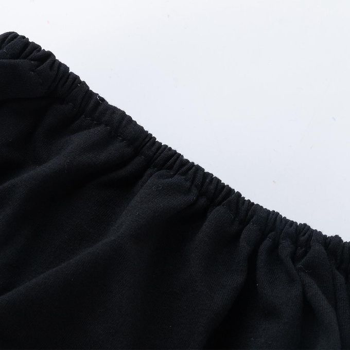 Baby Girls Shorts Pants Diaper Cover Bloomers XL For 12-24Months Black